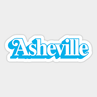 Vintage Asheville Sticker